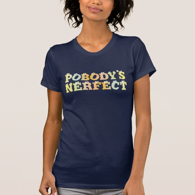Pobody's Nerfect Pastel Tshirt (Front)