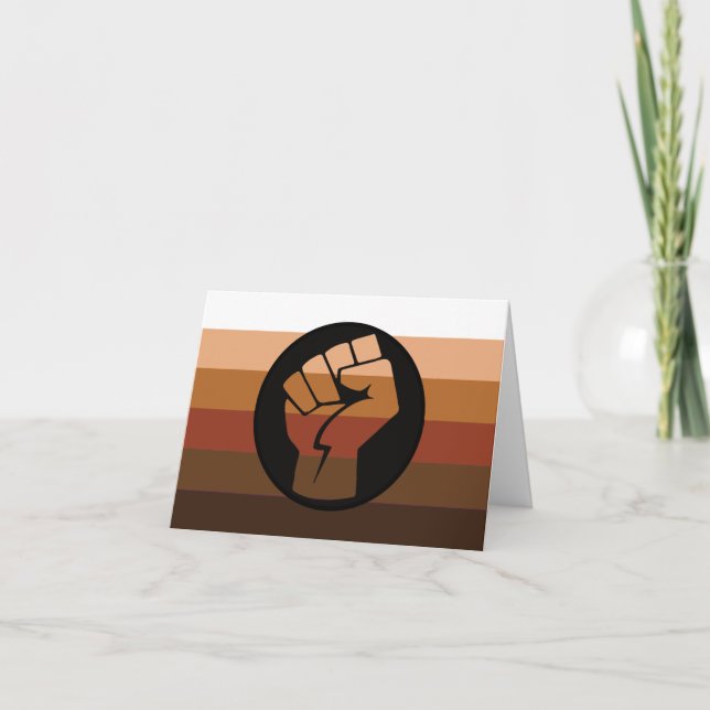 POC Pride Flag Holiday Card (Front)