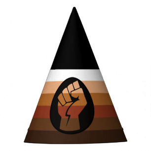 POC Pride Flag Party Hat
