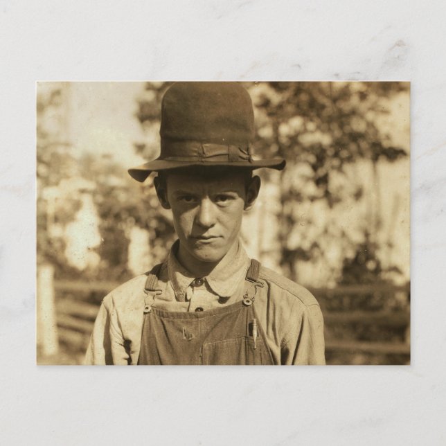 Pocahontas County Student, 1920s Postcard (Front)