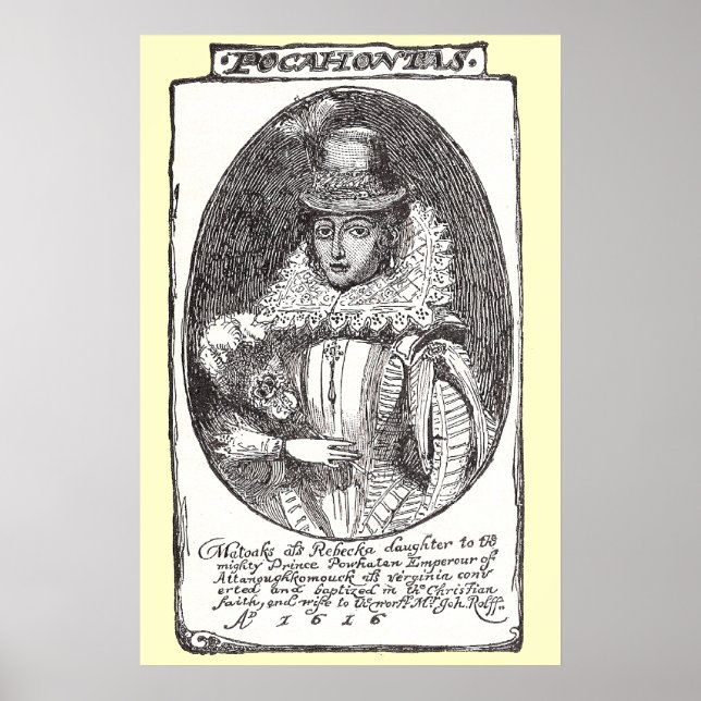 Pocahontas Poster Print (Front)