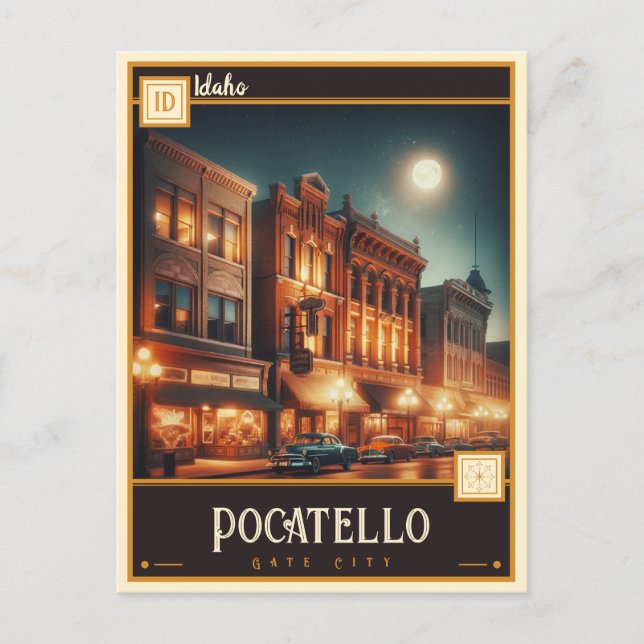 Pocatello, Idaho  | Vintage Postcard (Front)
