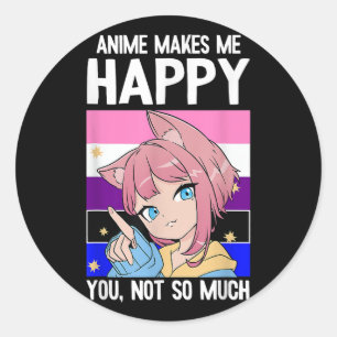 Pochacco Happy Valentine's Day  Classic Round Sticker