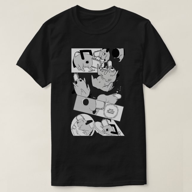 Pochita comp T-Shirt (Design Front)