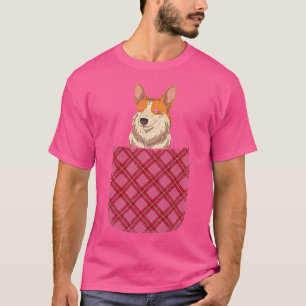 Pocket Animal Pet Dog Lover Dog Owner Cute Corgi T-Shirt