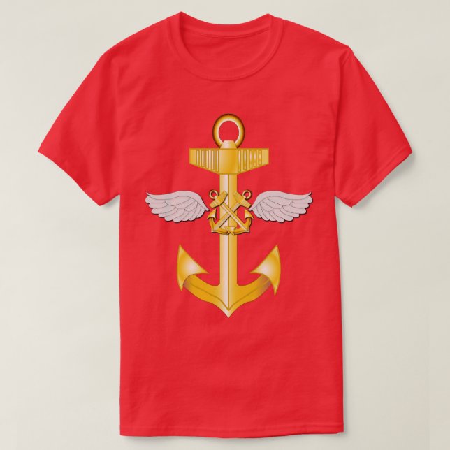 POCKET Aviation Boatswains Mate Pin wo Txt T-Shirt (Design Front)
