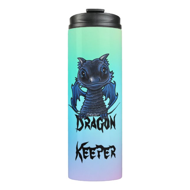 Pocket Baby Dragon Thermal Tumbler (Front)