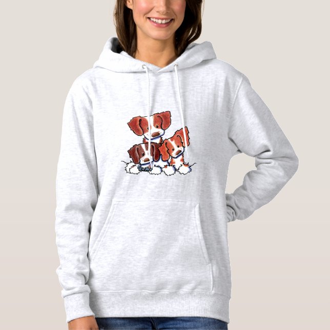 Pocket Brittany Trio Hoodie (Front)