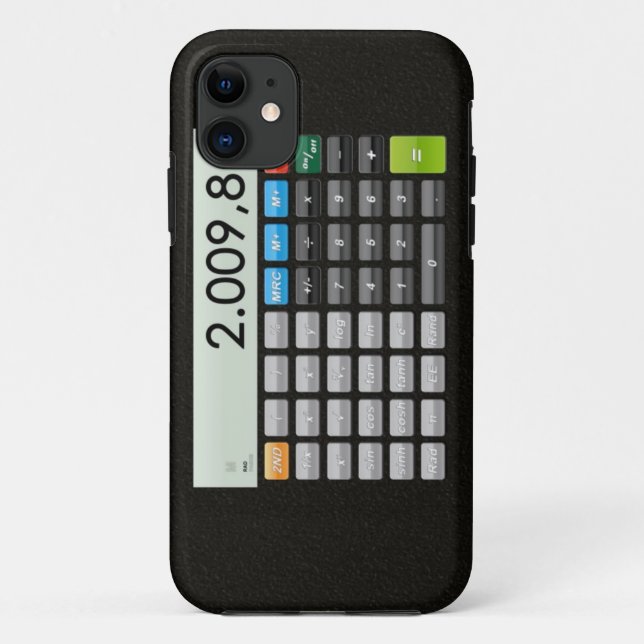 Pocket calculator App Case-Mate iPhone Case (Back)