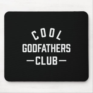 Pocket Cool Godfathers Club Best Dad Ever Retro Fa Mouse Mat