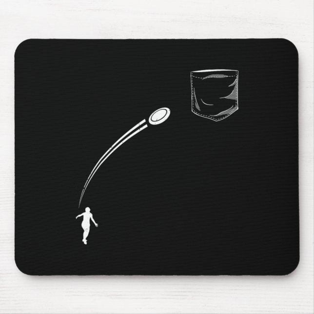 Pocket Design Frisbee Disc Golf Stuff For Disc Gol Mouse Mat (Front)