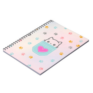 Pocket Full of Love Kitty Notebook
