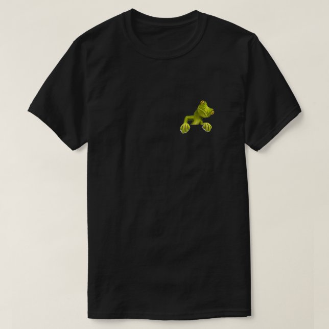 Pocket Gecko T-Shirt (Design Front)