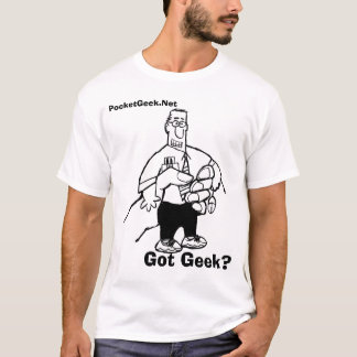 Pocket Geek Logo Full Size, Got Geek?, PocketGe... T-Shirt