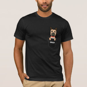 Pocket Great Dane puppy cute dog T-Shirt