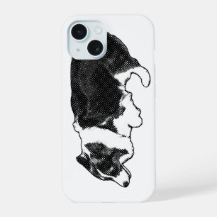 Pocket halftone happiness iPhone 15 case