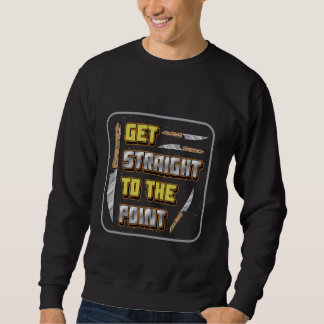 Pocket Knife Collector and Knives Collecting Black Sweatshirt