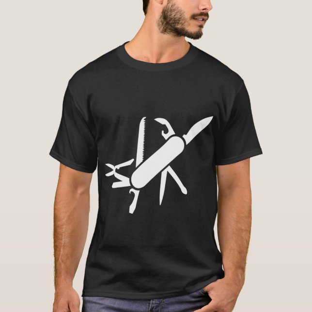 Pocket knife T-Shirt (Front)