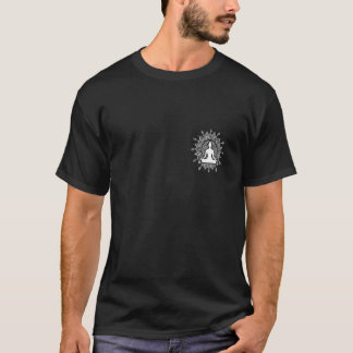 Pocket Mandala Flower Yoga Meditation Minimalist M T-Shirt