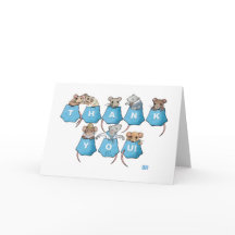 Pocket Mice Thank You Card