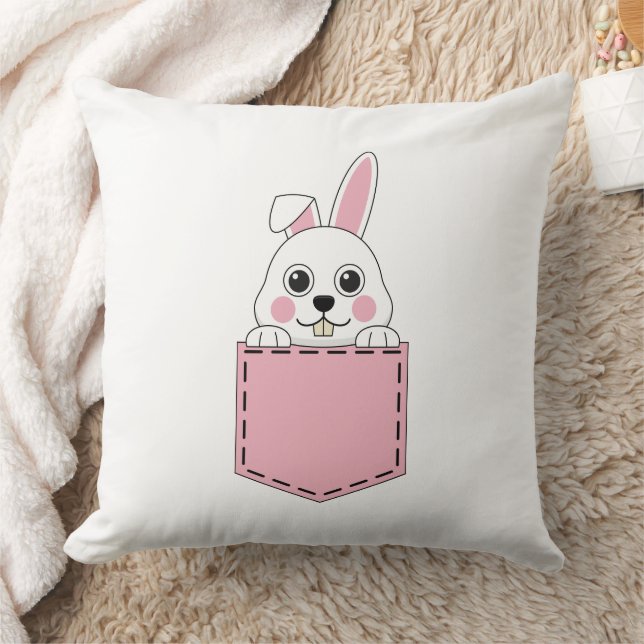 Pocket Pet Bunny Cushion (Blanket)