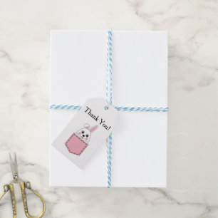 Pocket Pet Bunny Personalise Gift Tags