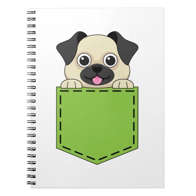 Pocket Pet Dog Notebook (Front)