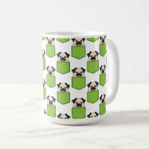 Pocket Pet Dog Pattern Coffee Mug