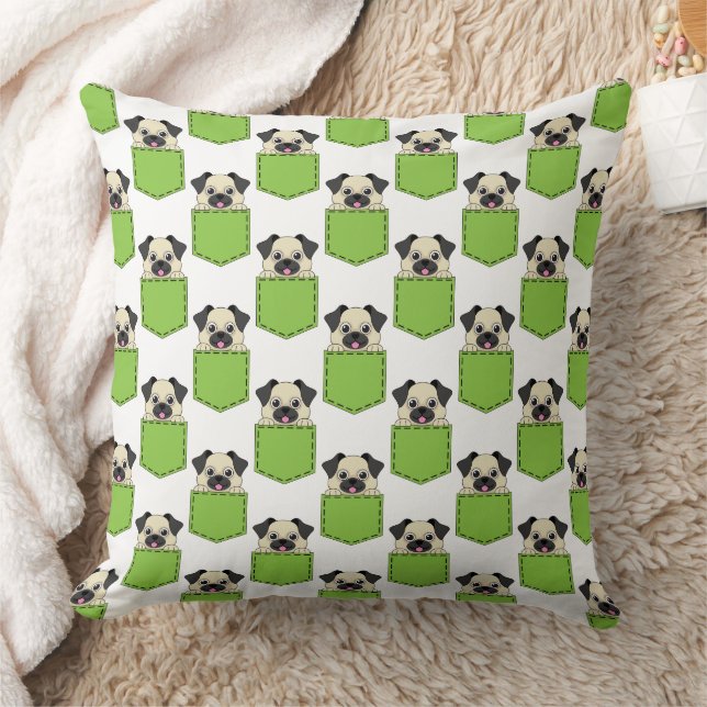 Pocket Pet Dog Pattern Cushion (Blanket)