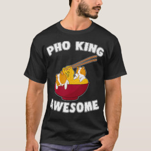 Pocket Pho King Awesome Kawaii Hamster Noodles T-Shirt