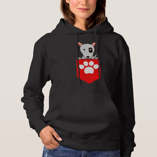 Pocket Pitbull Hoodie (Front)