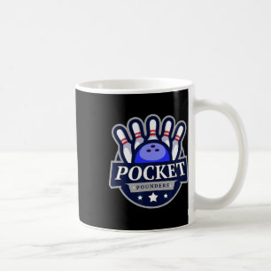 Pocket Pounders Team Bowling Men And Women  Coffee Mug