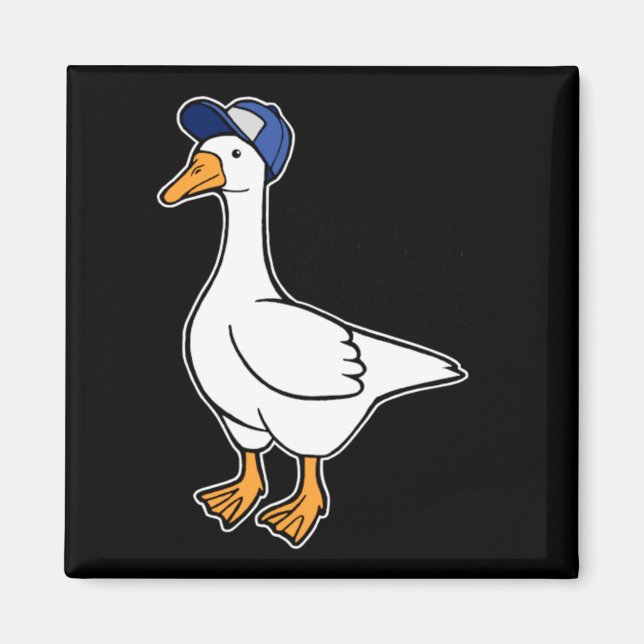 Pocket Silly Goose Magnet (Front)