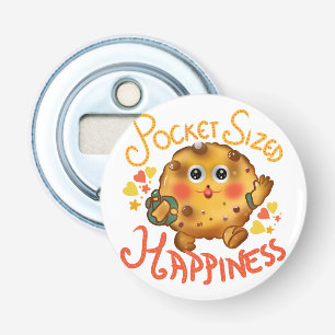 Pocket Sized Happiness Cute Kawaii Cookie Mascot Bottle Opener
