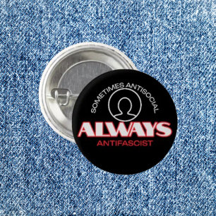 Pocket-Sized Protest: Antifascist Button