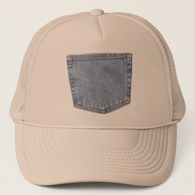 pocket trucker hat (Front)