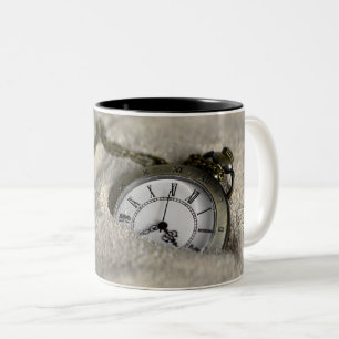 Pocket Watch - The Sands of Time Two-Tone Coffee Mug
