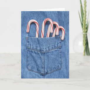 Pocketful of Candy Canes Card