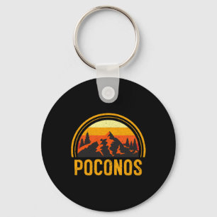 Poconos Pennsylvania Pa Mountains Hiking Souvenir Key Ring
