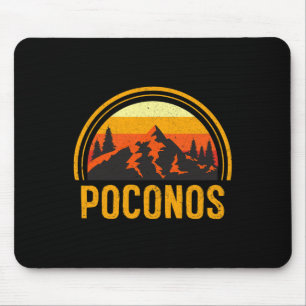 Poconos Pennsylvania Pa Mountains Hiking Souvenir Mouse Mat