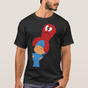 pocoyo has fred on the head Classic T-Shirt
