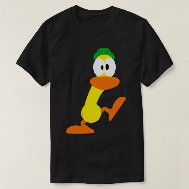 Pocoyo pato bird T-Shirt (Design Front)