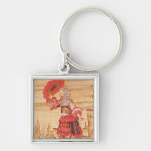Pocquelin in the Role of Mascarille Key Ring