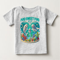 "Pod Sweet Pod" Whale Family