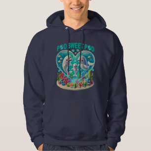 "Pod Sweet Pod" Whale Family Hoodie
