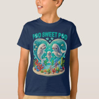 "Pod Sweet Pod" Whale Family