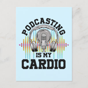 Podcast Content Creators Radio Show Podcasting Postcard