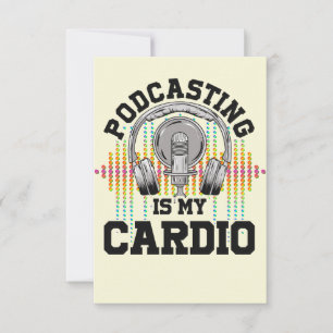 Podcast Content Creators Radio Show Podcasting  Thank You Card