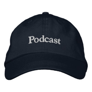 Podcast (hat) embroidered hat