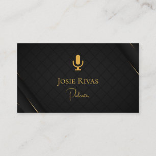 Podcast, Podcaster Business Card